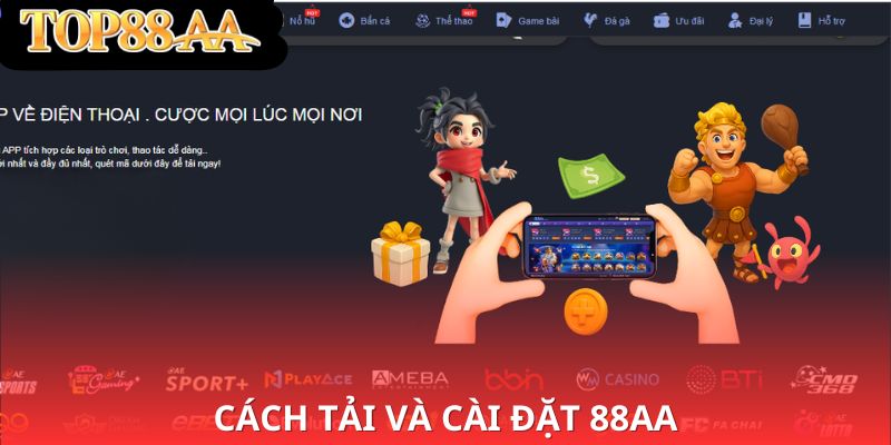 Cách tải và cài đặt 88aa